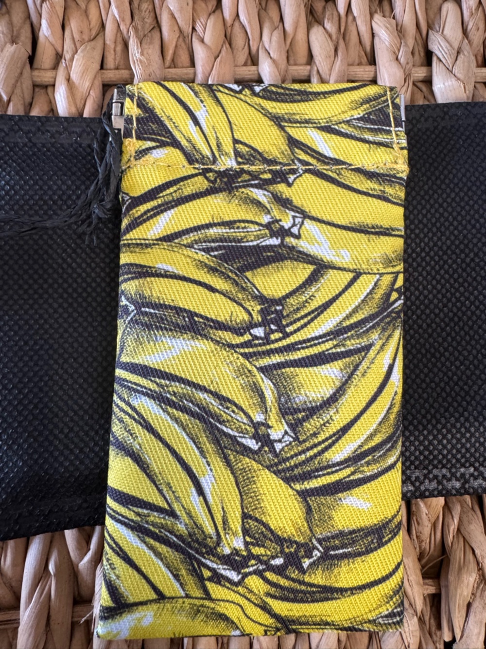 NWT Prada Yellow Banana Print Lipstick Pouch - Picture 3 of 5